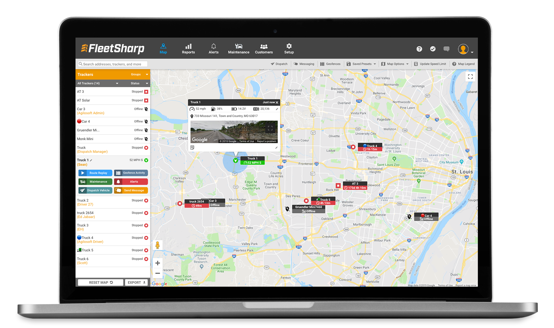 FleetSharp Fleet Tracking Solution