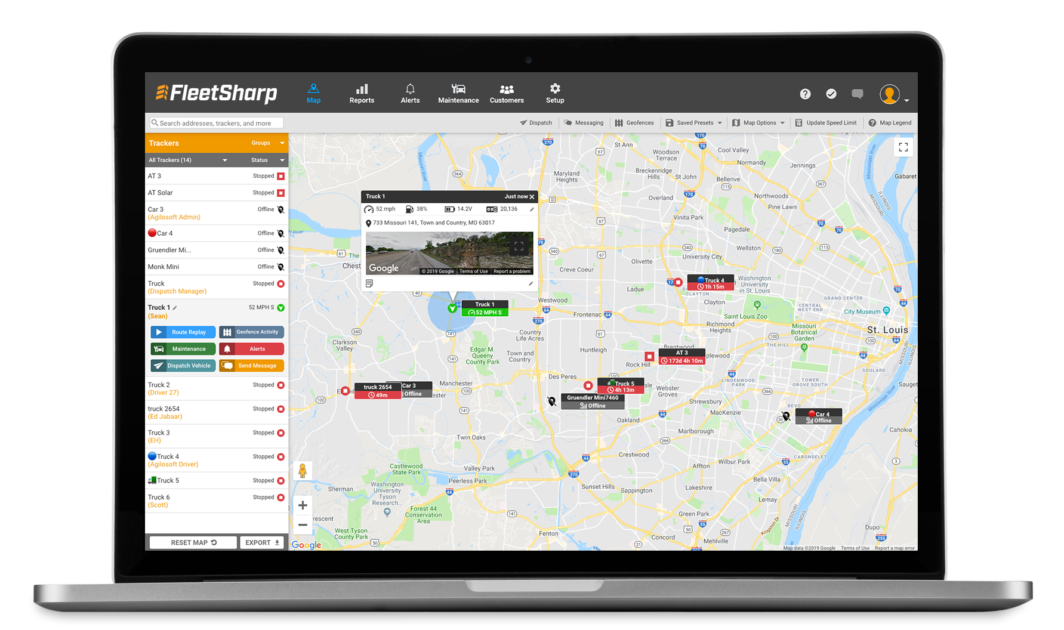 jord Skæbne lige ud FleetSharp | GPS Fleet Tracking Solution